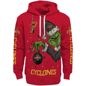Iowa State Cyclones Hoodie - Chirstmas Grinch