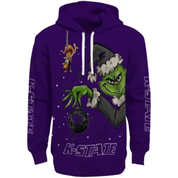 Kansas State Wildcats Hoodie - Chirstmas Grinch