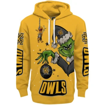 Kennesaw State Owls Hoodie - Chirstmas Grinch