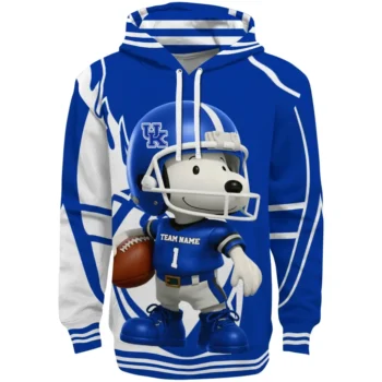 Kentucky Wildcats Hoodie - Football Snoopy