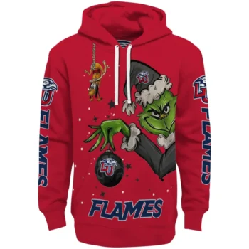 Liberty Flames Hoodie - Chirstmas Grinch