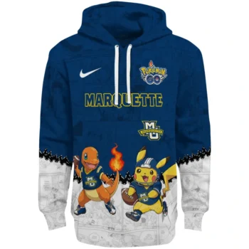 Marquette Golden Eagles Hoodie - Pokemon