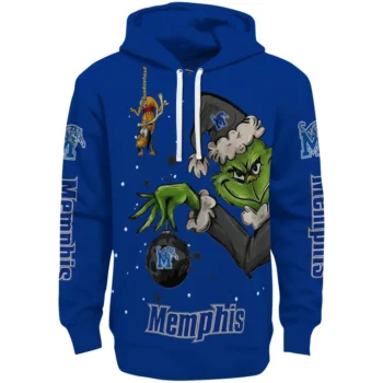 Memphis Tigers Hoodie - Chirstmas Grinch