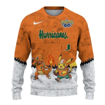 Miami Hurricanes Sweater - Pokemon