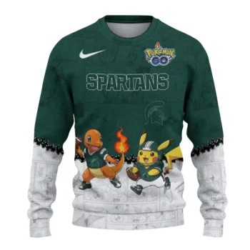 Michigan State Spartans Sweater - Pokemon