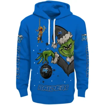 Middle Tennessee Blue Raiders Hoodie - Chirstmas Grinch