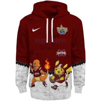 Mississippi State Bulldogs Hoodie - Pokemon