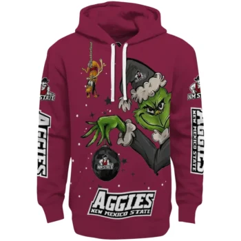 New Mexico State Aggies Hoodie - Chirstmas Grinch