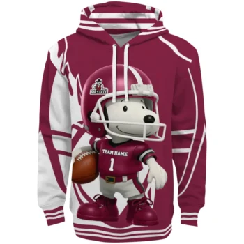 New Mexico State Aggies Hoodie - Football Snoopy