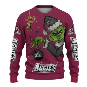 New Mexico State Aggies Sweater - Grinch Stare