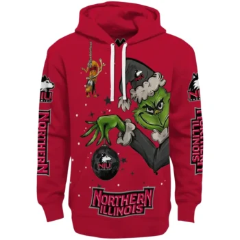 Northern Illinois Huskies Hoodie - Chirstmas Grinch