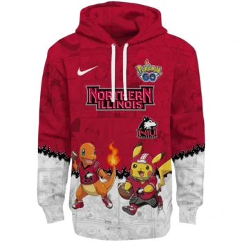 Northern Illinois Huskies Hoodie - Pokemon