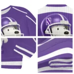northwestern-wildcats-helmet-snoopy-sweater-best-selling-1.webp