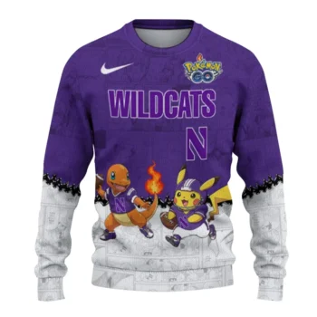 Northwestern Wildcats Sweater - Pokemon