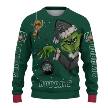 Ohio Bobcats Sweater - Grinch Stare