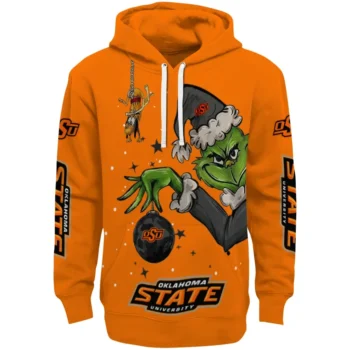 Oklahoma State Cowboys Hoodie - Chirstmas Grinch