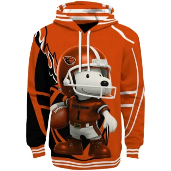 Oregon State Beavers Hoodie - Football Snoopy