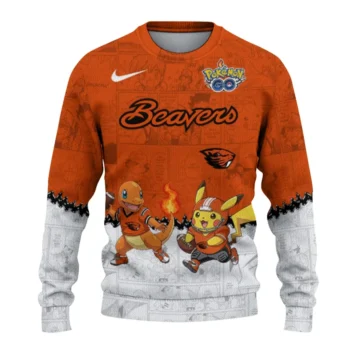 Oregon State Beavers Sweater - Pokemon