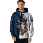 Personalized Auburn Tigers Jesus Tear Hoodie Best Selling