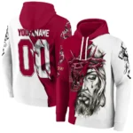 Personalized Boston College Eagles Jesus Tear Hoodie Best Selling