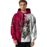 Personalized Boston College Eagles Jesus Tear Hoodie Best Selling