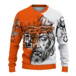 personalized-bowling-green-falcons-jesus-tear-sweater-best-selling