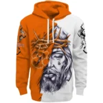 Personalized Clemson Tigers Jesus Tear Hoodie Best Selling