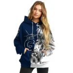 Personalized Georgetown Hoyas Jesus Tear Hoodie Best Selling