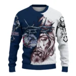 personalized-gonzaga-bulldogs-jesus-tear-sweater-best-selling