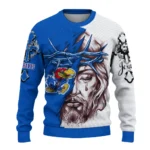personalized-kansas-jayhawks-jesus-tear-sweater-best-selling