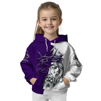 Personalized Kansas State Wildcats Jesus Tear Hoodie Top Rated