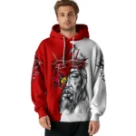 Personalized Louisville Cardinals Jesus Tear Hoodie Best Selling
