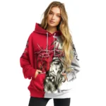 Personalized Maryland Terrapins Jesus Tear Hoodie Best Selling