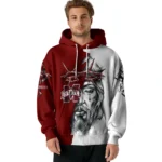 Personalized Mississippi State Bulldogs Jesus Tear Hoodie Best Selling