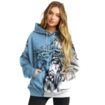Personalized North Carolina Tar Heels Jesus Tear Hoodie Best Selling