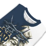 personalized-notre-dame-fighting-irish-jesus-tear-sweater-best-selling