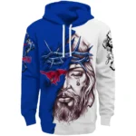 Personalized Smu Mustangs Jesus Tear Hoodie Best Selling