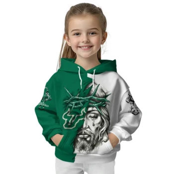 Personalized South Florida Bulls Jesus Tear Hoodie Top Rated