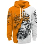 Personalized Tennessee Volunteers Jesus Tear Hoodie Best Selling
