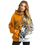 Personalized Tennessee Volunteers Jesus Tear Hoodie Best Selling