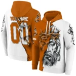 Personalized Texas Longhorns Jesus Tear Hoodie Best Selling