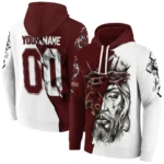 Personalized Texas State Bobcats Jesus Tear Hoodie Best Selling