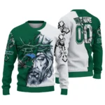 personalized-tulane-green-wave-jesus-tear-sweater-best-selling