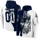 Personalized Uconn Huskies Jesus Tear Hoodie Best Selling