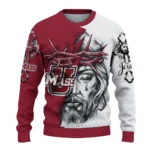 personalized-umass-minutemen-jesus-tear-sweater-best-selling