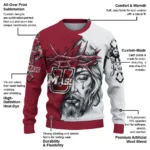 personalized-umass-minutemen-jesus-tear-sweater-best-selling