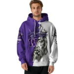 Personalized Washington Huskies Jesus Tear Hoodie Best Selling