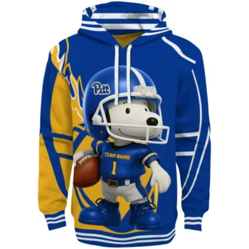 Pittsburgh Panthers Hoodie - Football Snoopy
