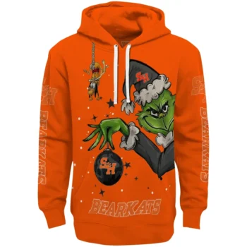 Sam Houston Bearkats Hoodie - Chirstmas Grinch