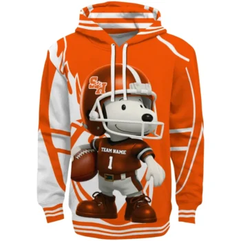 Sam Houston Bearkats Hoodie - Football Snoopy